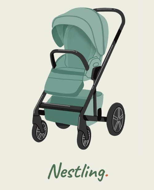 Nestling brand mark